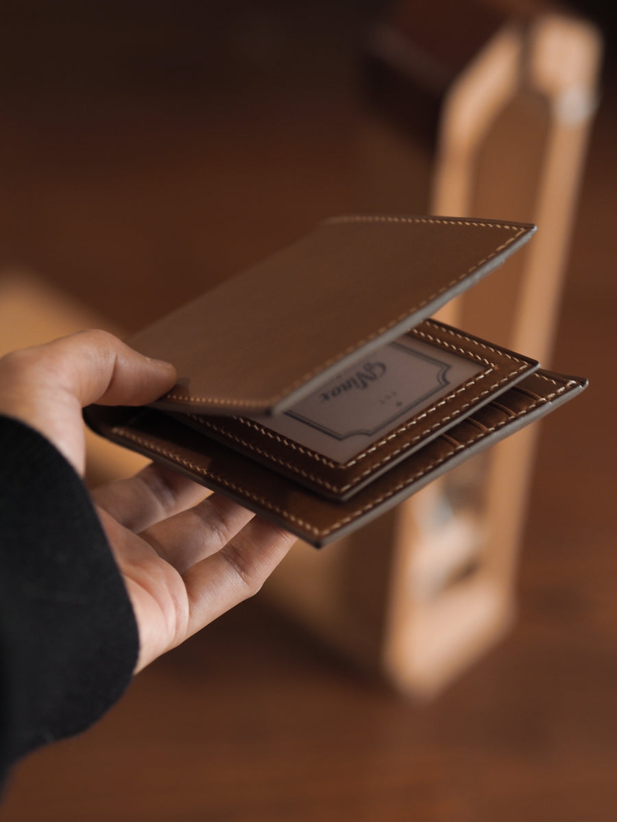 Personalized Trifold Short Wallet with 8 Card Slots | Ninox ...