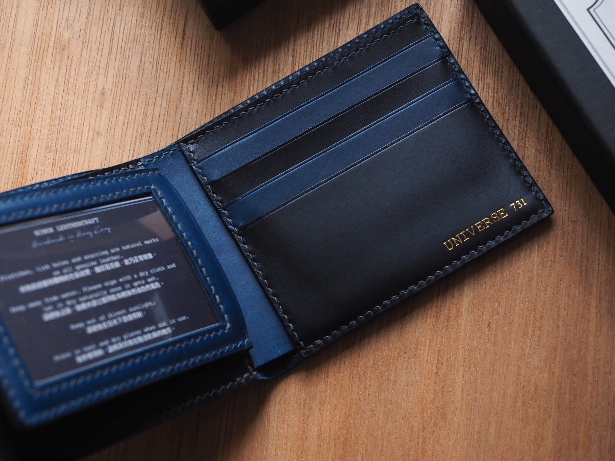 Trifold Short Wallet with 8 Card Slots