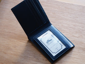 Trifold Short Wallet with 8 Card Slots (Flipped)