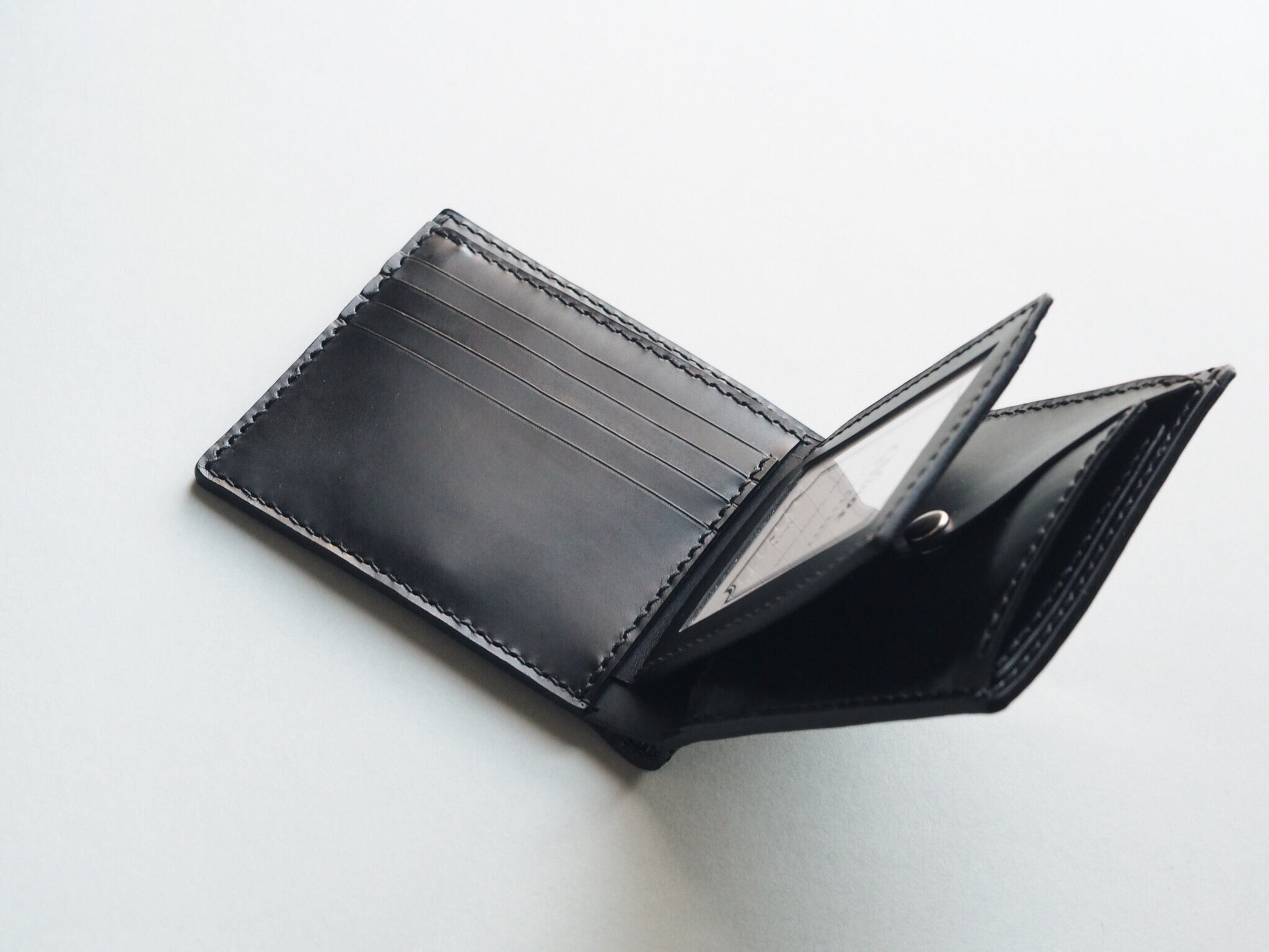 Trifold Short Wallet with Coins Bag (Detachable)